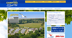Desktop Screenshot of lesmouettes-camping.com